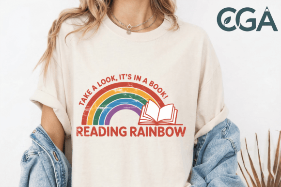 Download Retro Reading Rainbow PNG - Rainbow Collection