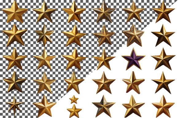 Download Golden Star Icon in 3D Style Isolated - Icon Collection